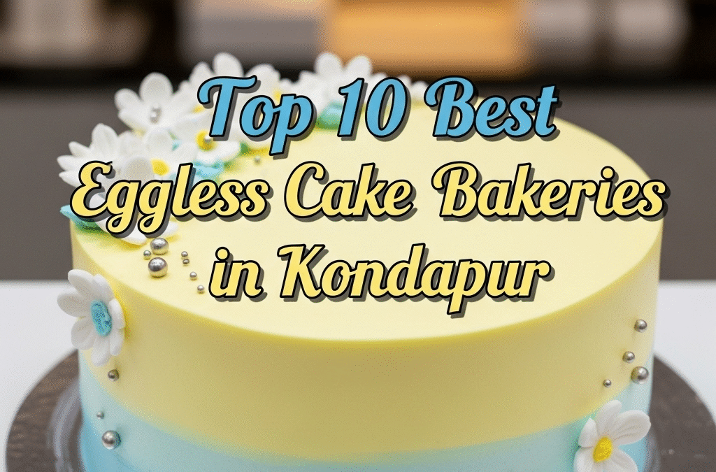 Top 10 Best eggless cake Bakeries in Kondapur